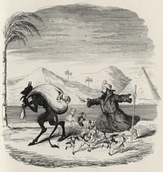 Szent Medárd legendája, Thomas Ingoldsby „The Ingoldsby Legends” című művéből, Richard Bentley und Son, 1887
